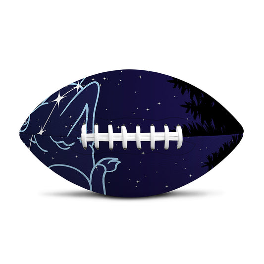 Aries Constellation Print Rugby Ball