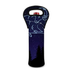 Aries Constellation Print Single Neoprene Wine Tote