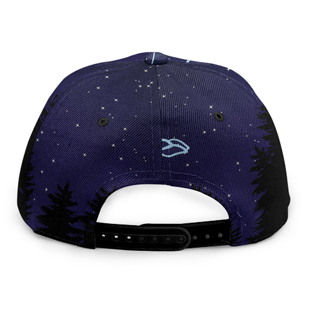 Aries Constellation Print Snapback Cap