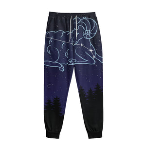 Aries Constellation Print Sweatpants