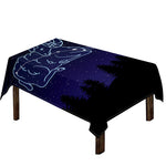 Aries Constellation Print Tablecloth