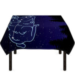 Aries Constellation Print Tablecloth