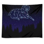 Aries Constellation Print Tapestry
