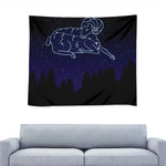 Aries Constellation Print Tapestry