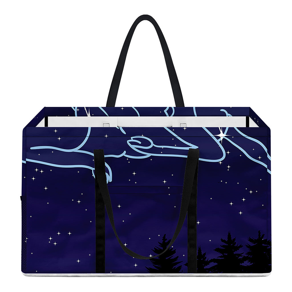Aries Constellation Print Utility Tote Bag
