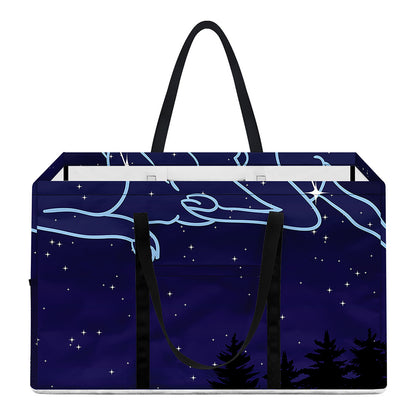 Aries Constellation Print Utility Tote Bag