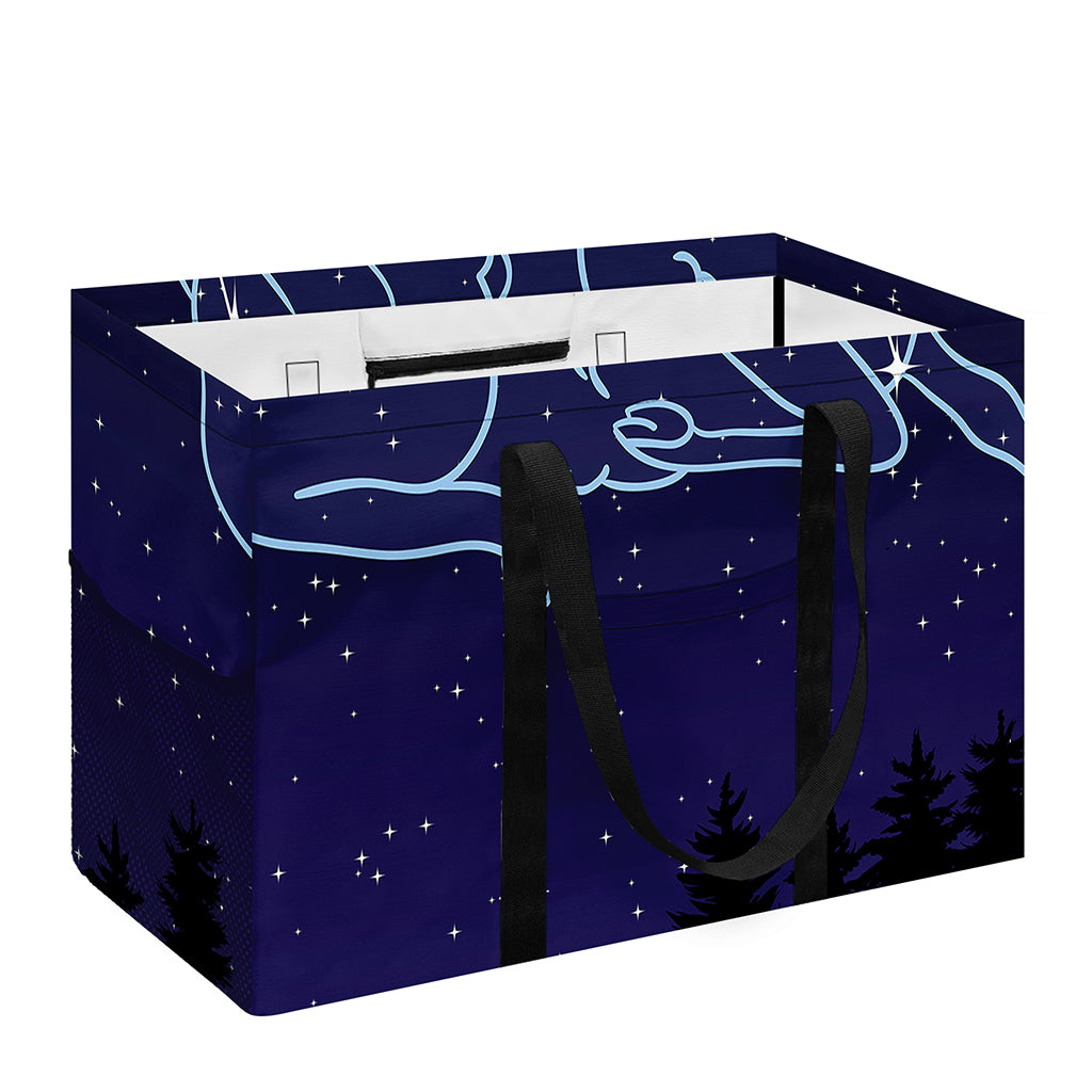 Aries Constellation Print Utility Tote Bag