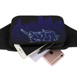 Aries Constellation Print Waist Bag