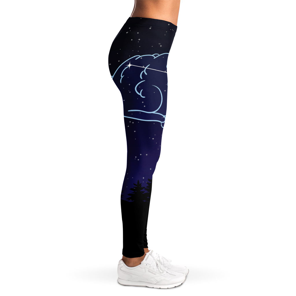 Aries Constellation Print Women's Leggings