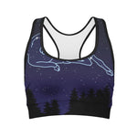 Aries Constellation Print Women's Sports Bra