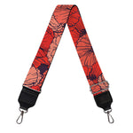 Armistice Day Poppy Pattern Print Bag Strap