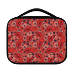 Armistice Day Poppy Pattern Print Classic Bible Case