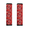 Armistice Day Poppy Pattern Print Handle Covers