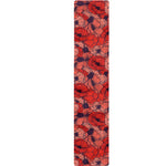 Armistice Day Poppy Pattern Print Table Runner