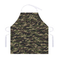 Army Camouflage Knitted Pattern Print Adjustable Apron