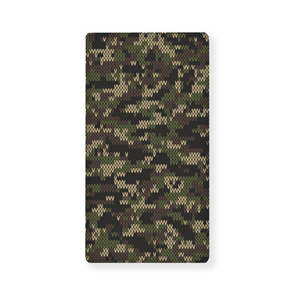 Army Camouflage Knitted Pattern Print Baby Crib Sheet