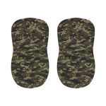Army Camouflage Knitted Pattern Print Bar Stool Covers