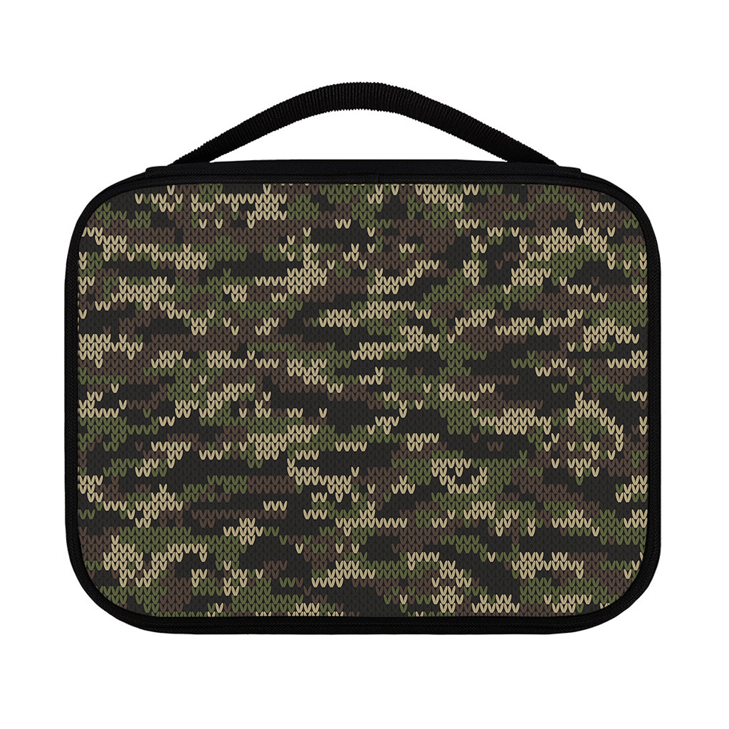 Army Camouflage Knitted Pattern Print Classic Bible Case