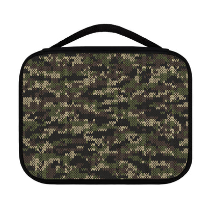 Army Camouflage Knitted Pattern Print Classic Bible Case