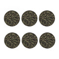 Army Camouflage Knitted Pattern Print Coaster Set