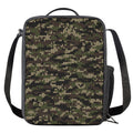 Army Camouflage Knitted Pattern Print Crossbody Lunch Bag