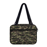 Army Camouflage Knitted Pattern Print Double Strap Bible Bag