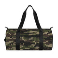 Army Camouflage Knitted Pattern Print Gym Bag