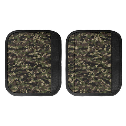 Army Camouflage Knitted Pattern Print Handle Covers