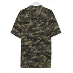 Army Camouflage Knitted Pattern Print Hawaiian Shirt