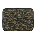 Army Camouflage Knitted Pattern Print Laptop Sleeve