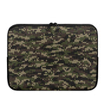Army Camouflage Knitted Pattern Print Laptop Sleeve