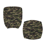 Army Camouflage Knitted Pattern Print Office Chair Cover