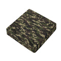 Army Camouflage Knitted Pattern Print Outdoor Seat Cushion Cover