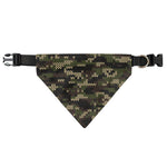 Army Camouflage Knitted Pattern Print Over The Collar Dog Bandana