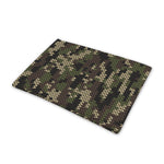 Army Camouflage Knitted Pattern Print Pet Cooling Mat Cover