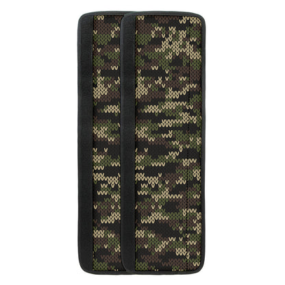 Army Camouflage Knitted Pattern Print Refrigerator Handle Covers