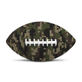 Army Camouflage Knitted Pattern Print Rugby Ball