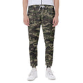 Army Camouflage Knitted Pattern Print Joggers