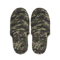 Army Camouflage Knitted Pattern Print Slippers