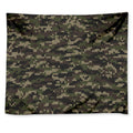 Army Camouflage Knitted Pattern Print Tapestry