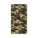 Army Green Camouflage Print Baby Crib Sheet