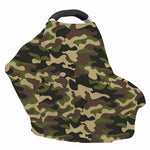 Army Green Camouflage Print Baby Seat Cover