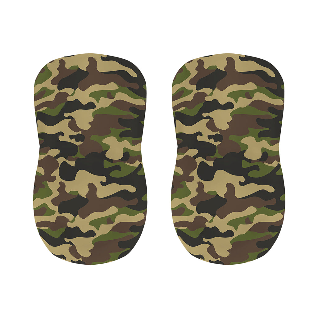 Army Green Camouflage Print Bar Stool Covers