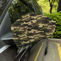 Army Green Camouflage Print Car Side Mirror Covers