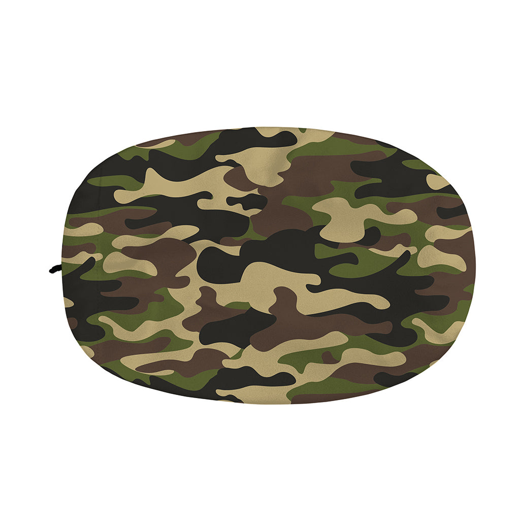 Army Green Camouflage Print Car Side Mirror Covers