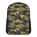 Army Green Camouflage Print Casual Backpack