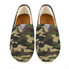 Army Green Camouflage Print Casual Shoes
