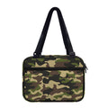 Army Green Camouflage Print Double Strap Bible Bag