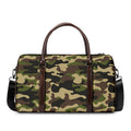 Army Green Camouflage Print Duffel Bag