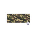Army Green Camouflage Print Extended Mouse Pad